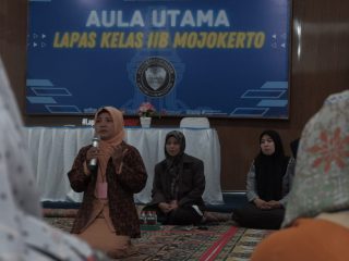 Lapas Mojokerto Gelar Pengajian untuk Warga Binaan Blok Wanita Bersama Kemenag