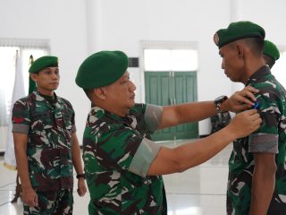 Kolonel Inf Nico Buka Penataran Pelatih Pencak Silat Militer di Makorem 084/BJ