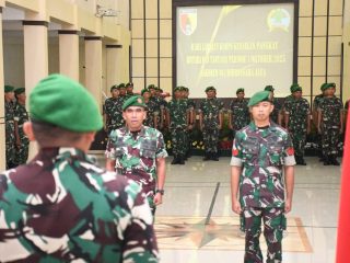 40 Prajurit Makorem 081/DSJ Naik Pangkat, Danrem Singgung Sosok di Baliknya