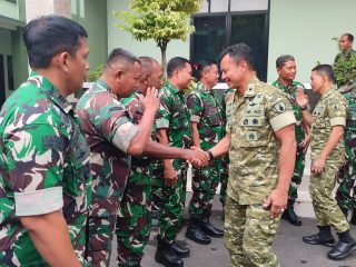 Kasdam Brawijaya Tinjau Lokasi Pembangunan Yon TP 886/PJ