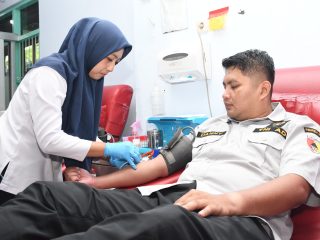 Penrem 081/DSJ Perkuat Kepedulian Sosial Lewat Donor Darah