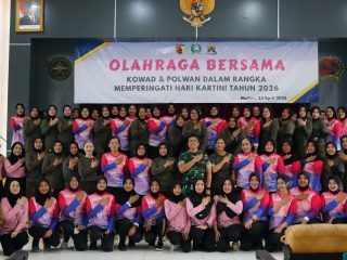 Semangat Kartini Menggelora Saat Kowad dan Polwan di Madiun Perkuat Soliditas