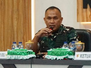 Terima Tim Audit Kinerja, Danrem Untoro Dorong Transparansi