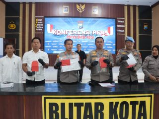 Polres Blitar Kota Amankan Tersangka Penyalahgunaan BBM Bersubsidi