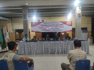 Musdes Pengurukan TKD 2026, Babinsa Simo Angin-Angin Tekankan Transparansi dan Kebersamaan