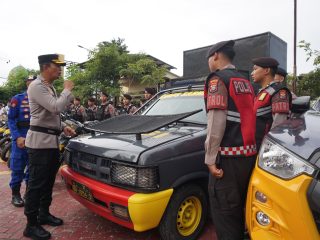 Polresta Sidoarjo Siagakan 1.200 Personel Pelayanan Pengamanan Hari Buruh 2026