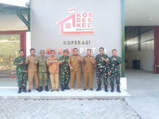 Jelang Launching 1.000 Gerai Koperasi Merah Putih, Korem 084/BJ Intensifkan Pengawasan di Sidoarjo Timur