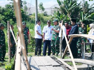 Jembatan Sesek Dinilai Berbahaya, Danrem Untoro Prioritaskan Bangun Jembatan Garuda