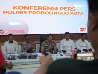 Polres Probolinggo Kota Amankan 5 orang Diduga Mafia BBM Subsidi
