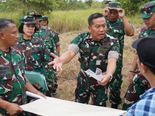 Danrem Tinjau Lokasi Pembangunan BTP, Warga Sambut Asa Baru untuk Kemajuan Desa.