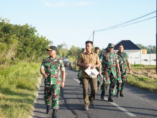 Hadirnya Yon TP, Harapan Baru Bagi Pamekasan, Danrem Tinjau Langsung Pembangunan
