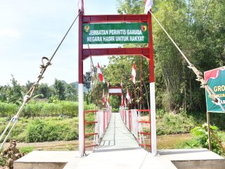 Dulu Penuh Risiko, Kini Warga Bungkal di Ponorogo Nikmati Jembatan Garuda