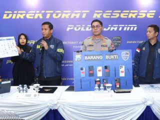 Polda Jatim Ungkap Dugaan Penyalahgunaan Data Pribadi untuk Layanan OTP Ilegal, Tiga Tersangka Diamankan