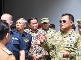 Dampingi Wapang TNI, Danrem Untoro Pastikan Percepatan KDKMP di Wilayahnya
