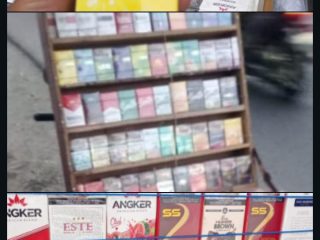 VIRAL APH TERKESAN MENUTUP MATA ROKOK TANPA PITA CUKEY BEREDAR LUAS DISEPANJANG JALAN KRIAN.