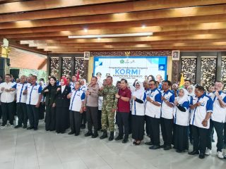 Bati Ops Kodim Sidoarjo Hadiri Pengukuhan KORMI, Wujudkan Masyarakat Sehat dan Aktif
