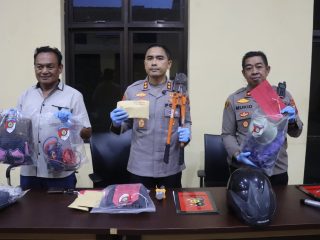 Polres Pacitan Amankan Komplotan Pencuri Kotak Amal di 7 Masjid