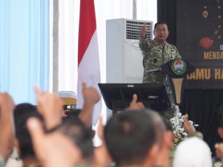 Danrem Kunker ke Kodim Sampang, Tekankan Prajurit Harus Hadir untuk Rakyat dan Pegang Teguh Visi "ManTAP".