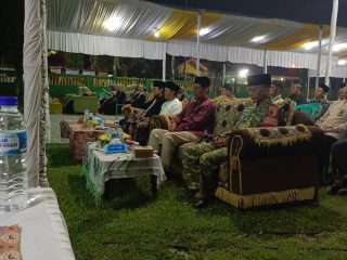 Babinsa Gelang Hadiri Mujahadah Wahidiyah di Tulangan