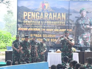 Pangdam V/Brawijaya Tinjau Pembangunan Yon TP 934/SBY di Pacitan untuk Penguatan Ketahanan Wilayah