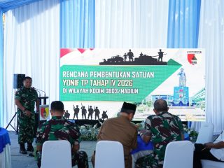 Pangdam V/Brawijaya Tinjau Langsung Lokasi Lahan Pembangunan Yonif TP di Madiun dan Berjalan Sesuai Target