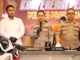 Polres Pasuruan Ungkap 3 Kasus Kejahatan Jalanan, Tersangka Begal Diamankan