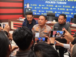 Polres Tuban Amankan Tersangka Komplotan Pencuri Sapi