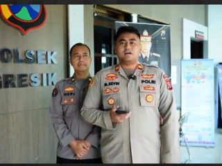 Kurang Dari 24 jam, Polsek Gresik Ungkap Curanmor Amankan Dua Tersangka