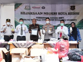 Barang Bukti 51 Kasus Dimusnahkan, Aparat Penegak Hukum Perkuat Komitmen Berantas Kejahatan