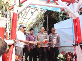 Polres Batu Rampungkan Jembatan Merah Putih Presisi, Akses Warga Kini Lebih Aman