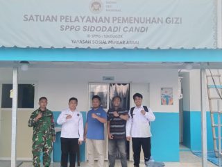 Babinsa Sidodadi Dampingi Survei Kelayakan Dapur SPPG, Pastikan Kesiapan Program Berjalan Optimal