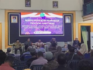 Babinsa Krian Dampingi Musyawarah Legalitas Aset Desa