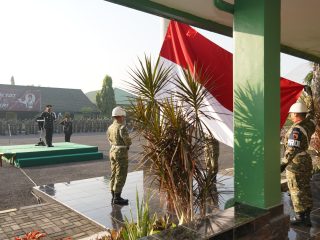 Danrem Pimpin Upacara Hari Lahir Pancasila, Tegaskan Pancasila sebagai Bintang Pemersatu Bangsa.