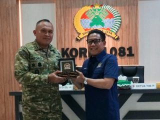 Korem 081/DSJ Terima Kunjungan Kerja Komisi I DPR RI