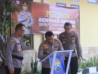 Polres Probolinggo Resmikan Gedung SPKT Baru Tingkatkan Kualitas Pelayanan Masyarakat
