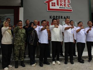 Dandim 0816/Sidoarjo Sambut Tim KSP RI, Tinjau Koperasi Merah Putih dan Layanan Gizi Warga