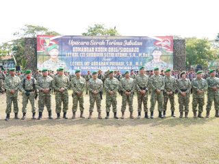Tongkat Komando Berganti, Semangat Pengabdian untuk Sidoarjo Terus Berlanjut.