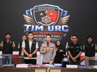 URC Satreskrim Hadir, Polres Kediri Kota Optimalkan Pemeliharaan Kamtibmas