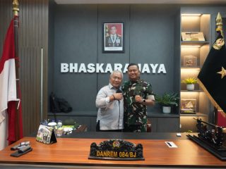 Perkuat Sinergi dengan Media, Danrem Bhaskara Jaya Terima Audiensi Media Memorandum