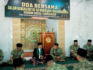 Doa Bersama Warnai Peringatan HUT ke-60 Korem 084/Bhaskara Jaya