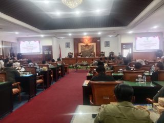 DPRD Kabupaten Tulungagung Gelar Rapat Paripurna, Bahas Sembilan Ranperda dan KUA-PPAS 2027