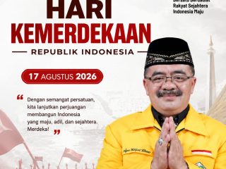 Semangat Kemerdekaan ke-81, Agus Wahjudi Utomo Ajak Masyarakat Terus Jaga Persatuan
