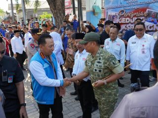 Danrem Bhaskara Jaya Perkuat Sinergi Bersama Buruh di Peresmian Gedung KSPSI AGN Jatim