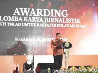LKJ Award 2026: Ketika Pena dan Kamera Mengabadikan Pengabdian TNI AD di Tanah Madura