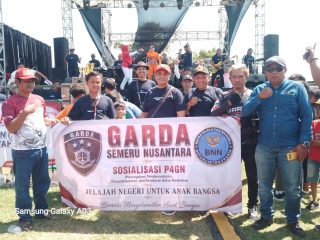 GSN Hadiri Semarak HUT RI ke-81 Desa Jumputrejo, Edukasi Warga Bahaya Narkoba