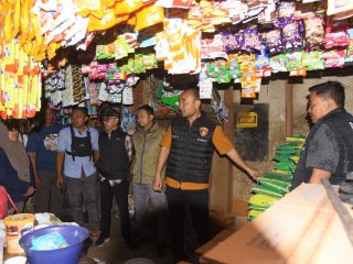 Satgas Pangan Polres Bondowoso Pastikan Harga Beras di Pasar Induk Sesuai HET