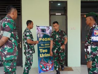 Perangi Narkotika, 85 Personel Korem 081/DSJ Jalani Tes Urine