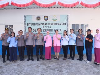 Kapolres Kediri Kota Cek Langsung SPPG, Pastikan MBG Berjalan Higienis dan Sesuai SOP