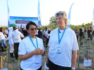 Presiden IAWP Tegaskan Kepedulian Polwan Dunia pada Kelestarian Alam Bali