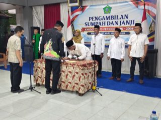 Pengambilan Sumpah Anggota BPD Janti Periode 2026–2034, Babinsa Dorong Sinergi dan Pengabdian untuk Warga